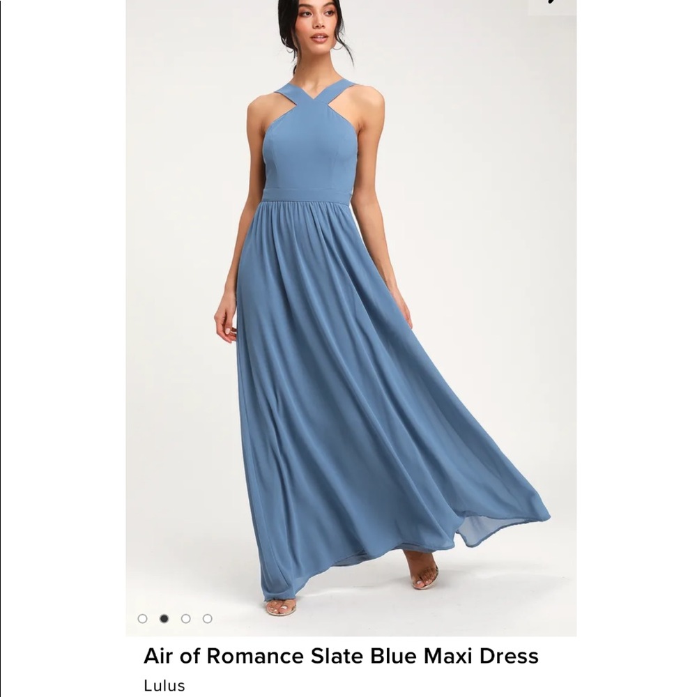 NWT Lulu’s Air of Romance Maxi Dress